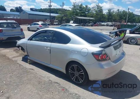2007 Scion Tc из США, поврежденный, VIN JTKDE167970192132